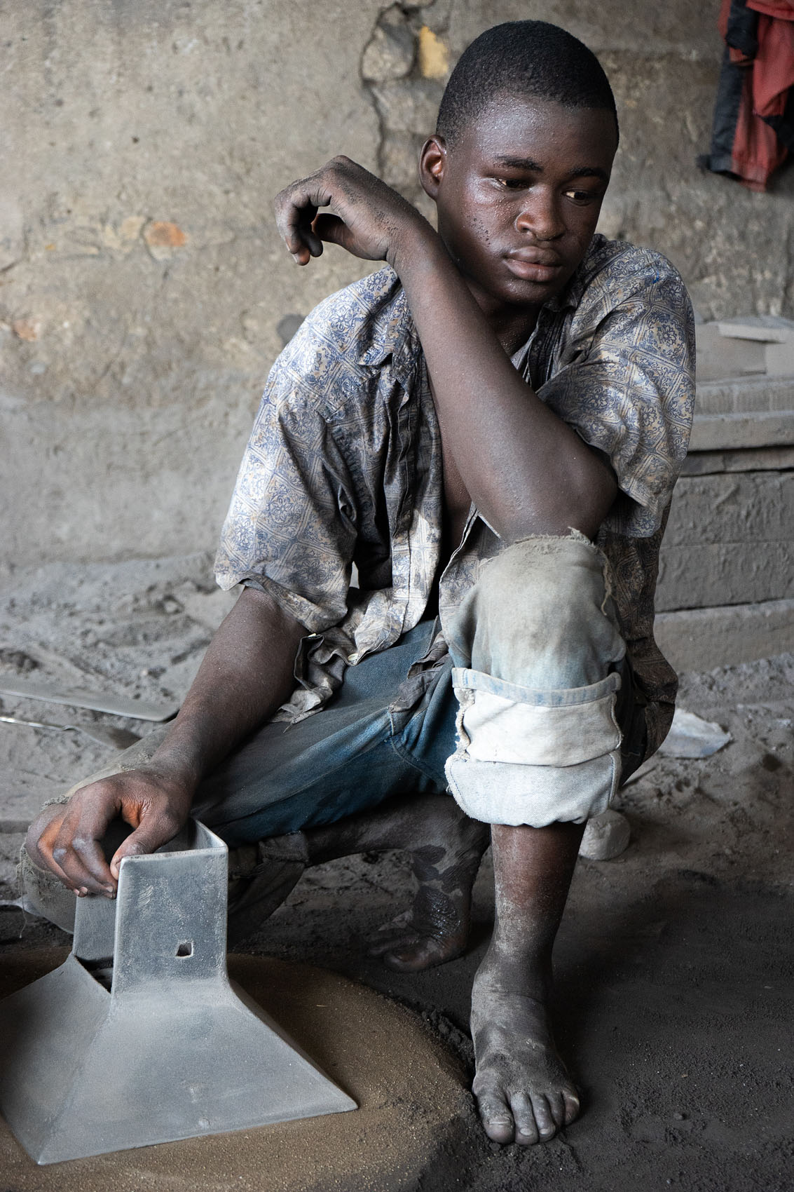 Portraits of a Ghanian Man 