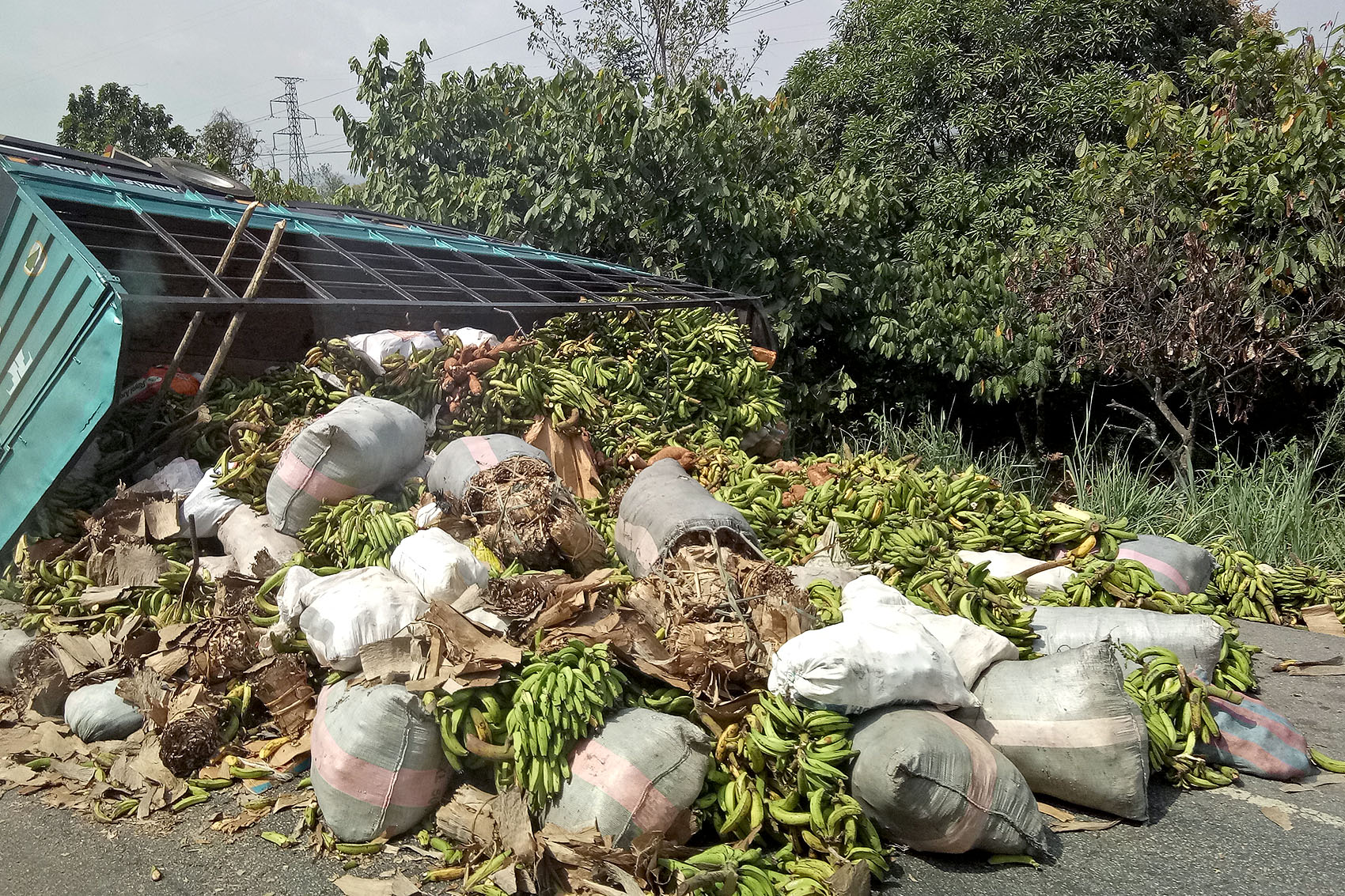 Banana Traffic Accident Ghana