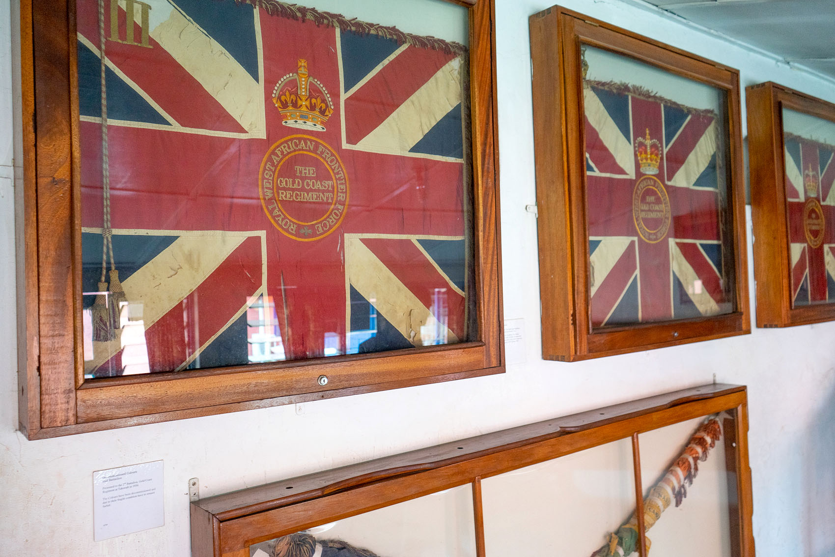 Old British Flags Ghana