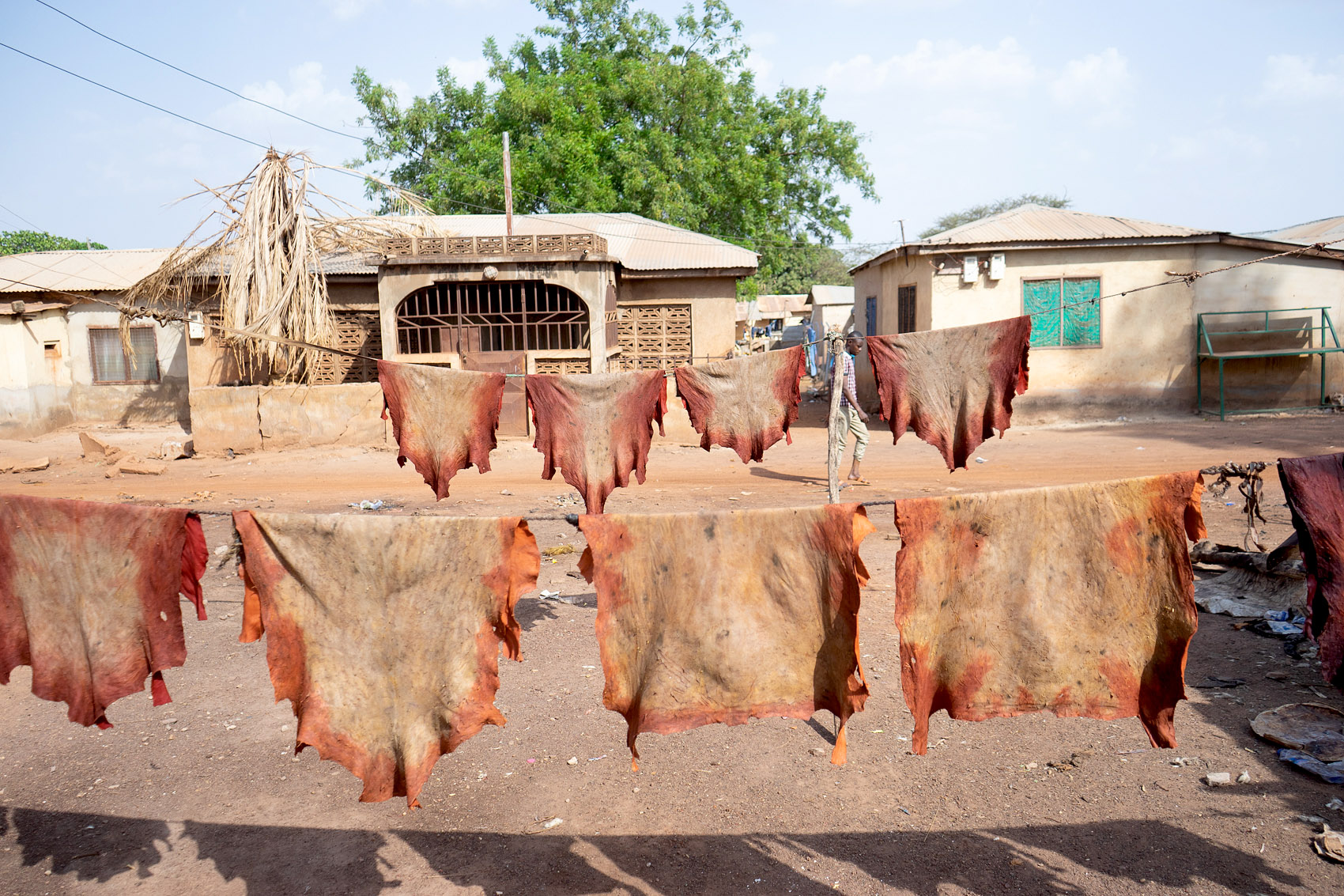Leather craft workshop in Zongo Tamale