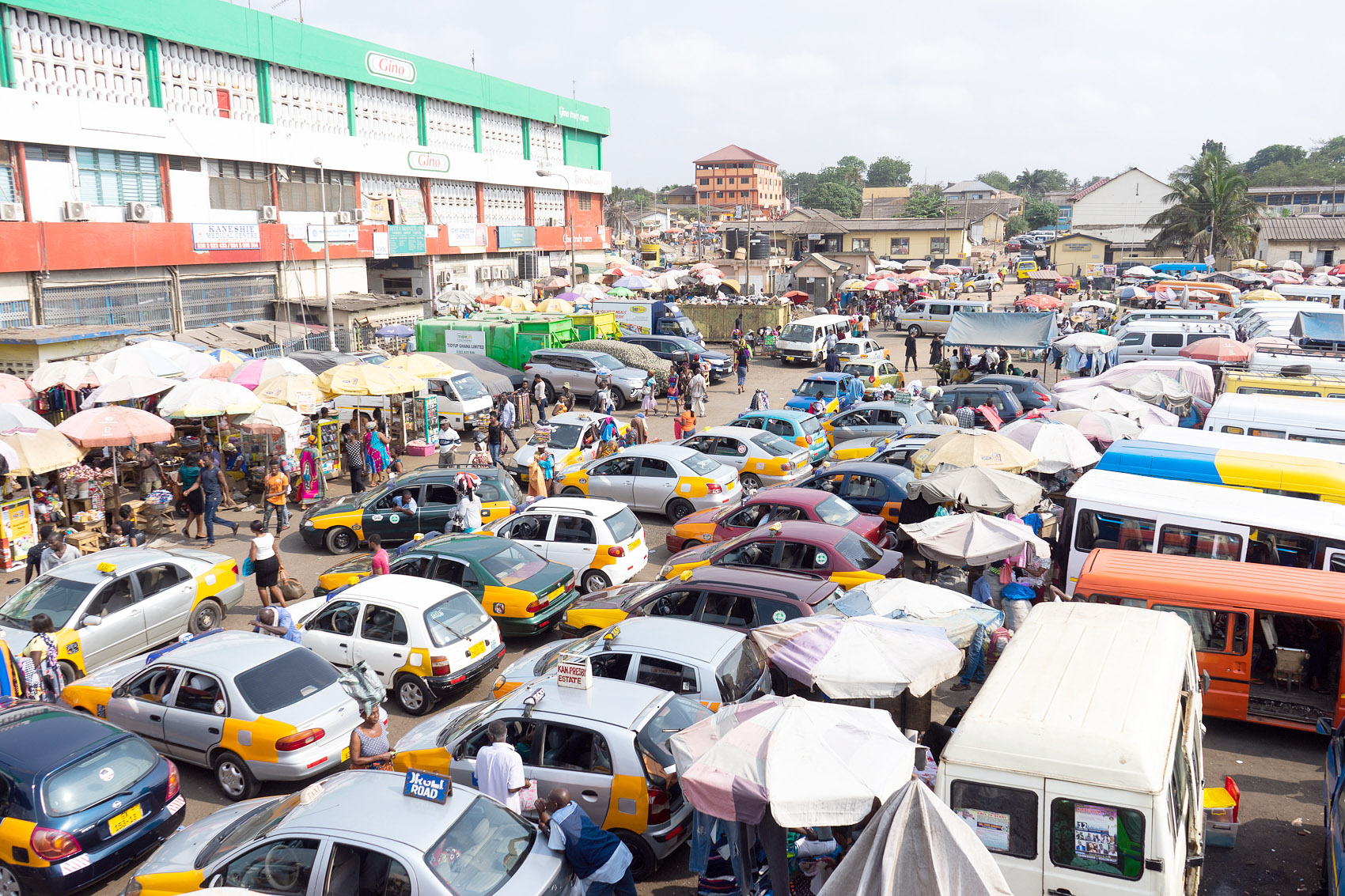 Taxis and Tro Tros in Ghana