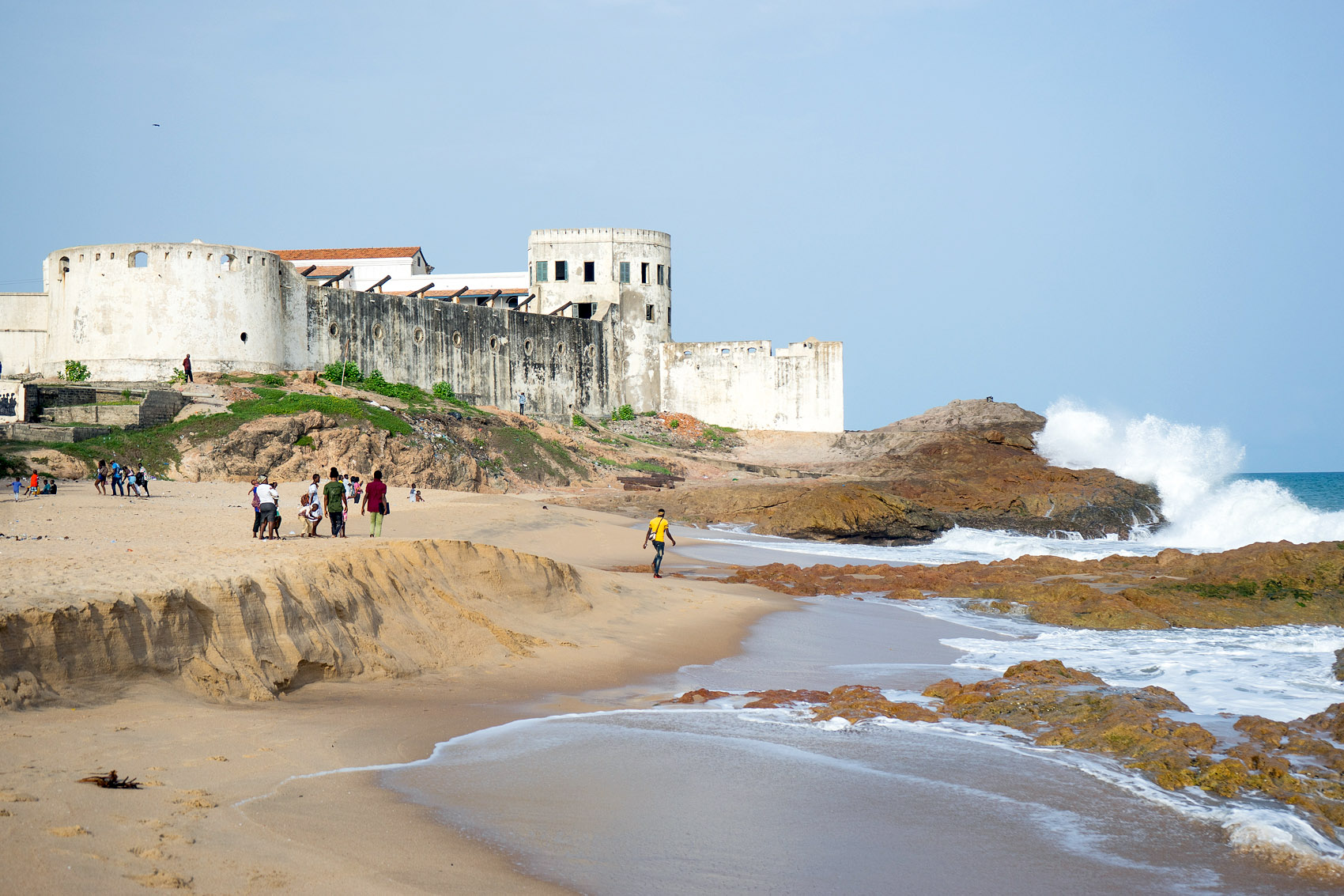 Cape Coast Beach in Ghana